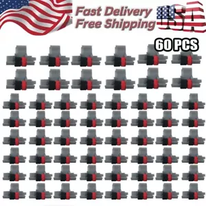 60pcs IR-40T Black And Red Calculator Ink-Rollers IR40T For Sharp Casio ...US - Picture 1 of 11