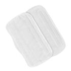  2pcs Floor Mop Cloths Steam Mop Replacement Cover Washable Pads Compatible for