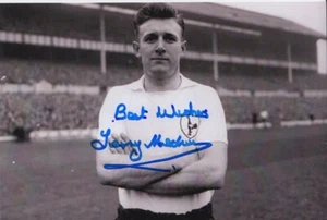 FOTO FIRMADA A MANO DE TERRY MEDWIN 6X4 AUTÓGRAFO DE FÚTBOL AMERICANO TOTTENHAM HOTSPUR 9 - Imagen 1 de 1