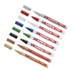 Edding 780 Lackmarker, Lackmalstift Lackstift 0,8 mm, Farbe wählbar - Bild 1 von 14