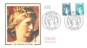 Enveloppe FDC FRANCE SABINE 1978 PARIS n9 - Picture 1 of 1