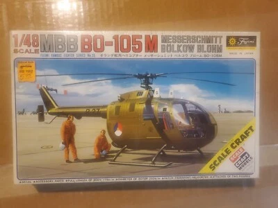 Fujimi MBB BO-105M Messerschmitt Bolkow Blohm 1/48 Scale Model Kit New - Image 1 of 4