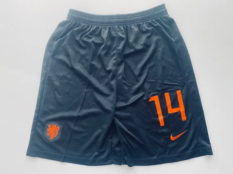 Johan Cruyff #14 Netherlands Soccer Shorts Men Size L Large Free ShipReturn Cover