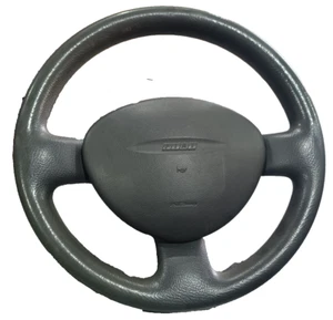 Original Fiat Punto 188 Lenkrad Kunststoff Schwarz mit Airbag - Bild 1 von 9