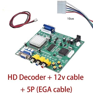 GBS8200 Video Converter CGA/EGA/YUV/RGB TO VGA Arcade Game Monitor Module Board - Picture 1 of 10