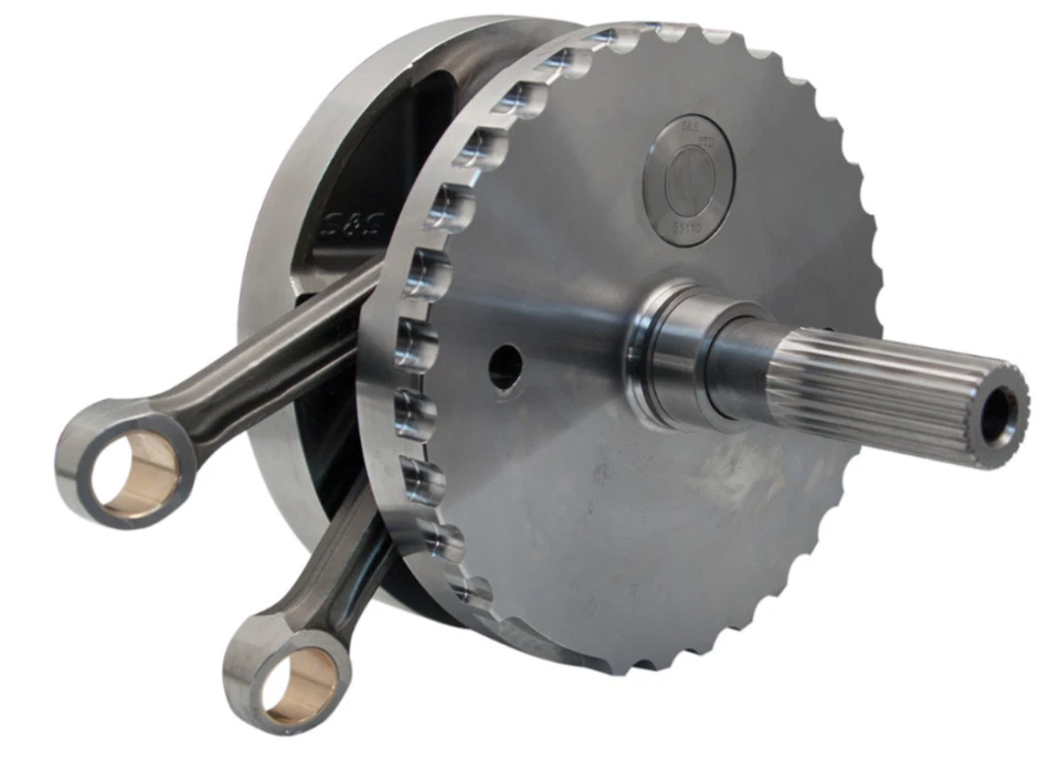 Ciclo S&S - 320-0352 - Volante de inercia de 3 piezas, 4 3/8 pulgadas Carrera Foto 1 de 1