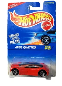 Hot Wheels Avis Quattro #453 Mattel Collector Car Diecast Toy NEW - Picture 1 of 13