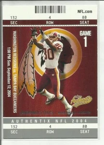 2004 Fleer Authentix #44 Laveranues Coles Washington Commanders - Picture 1 of 2