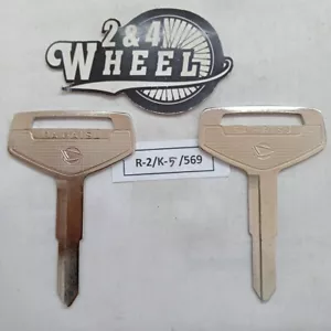 Daihatsu TAFT Rocky F70 Fourtrak Sportrak Blank Keys Key Blank 2 Pcs NEW - Picture 1 of 5