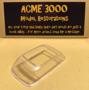 Corgi 281 Rover 2000TC Whizzwheels Reproduktion Repro klare Kunststofffenstereinheit - Bild 1 von 2