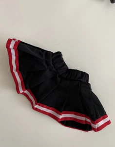 costruire un orso vestiti cheerleading, gonna rosso bianco nero - Foto 1 di 2