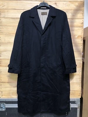 Abrigo Loro Piana 100 % cachemir azul talla L $4850 Foto 1 de 4