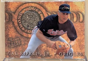 1996 Fleer Ultra DIAMOND DUST Cal Ripken Jr HOF RARE INFIELD DIRT CAMDEN YARDS - Picture 1 of 2