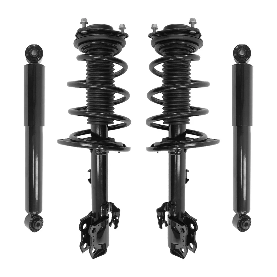 Front & Rear  Complete Strut Assembly Shock Kit for 2014-2019 Toyota Highlander Foto 1 de 1
