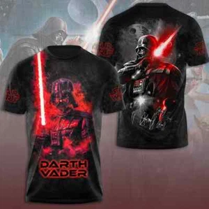 Star Wars Darth Vader 3D All Over Printed T-Shirt - Picture 1 of 5