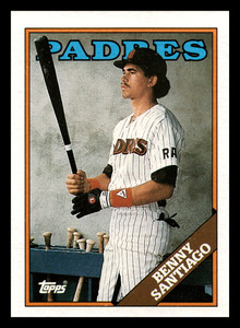 1988 Topps Benny Santiago  San Diego Padres #693 NM-MINT