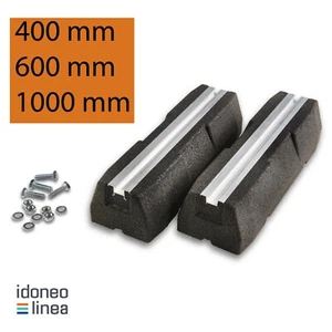 Idoneo Linea Dämpfungssockel Set 2 Stück x 400, 600, 1000 mm für Klimaanlage - Bild 1 von 10