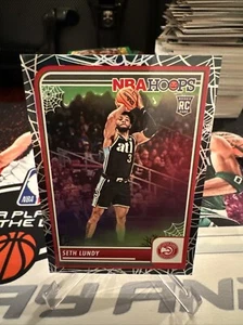 Panini Haunted Hoops Spider Web Holo Seth Lundy - Picture 1 of 2