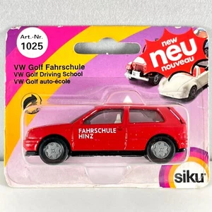 Siku VW Golf Driving School - PRICE REDUCED - Super Series 1025, Mint on Card - Picture 1 of 1