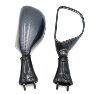 Suitable for Kawasaki ZX-9R 98-03 ZX-6R 98-02 Rear View Mirror - Carbon Fiber - Picture 1 of 7