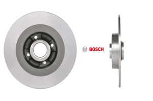 2x Bosch Brake Discs Set Rear Ø 10 5/8in for Renault Megane II,Scenic II New - Picture 1 of 2