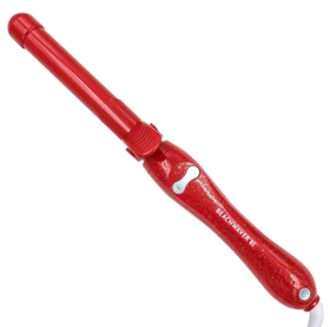 BEACHWAVER B1 - RED Glitter, Rotating Curling Ceramic Hair Iron 1" Barrel, NIB - Picture 1 of 6