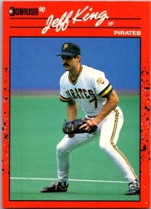 1990 Donruss - Jeff King #480 - Picture 1 of 2