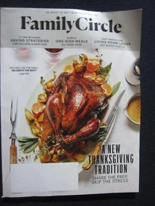 Family Circle Magazine November, 2019 A New Thanksgiving Tradition - Picture 1 of 3