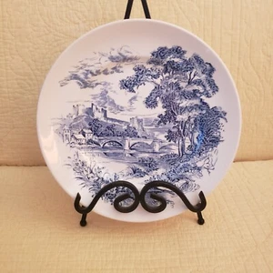 Wedgewood Countryside Blue Dinner Plates 10" England China Set Of 3 - Picture 1 of 4