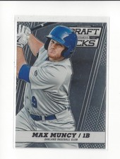 2013 Panini Prizm Perennial Draft Picks #41 Max Muncy RC Rookie A's Dodgers