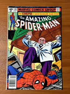 AMAZING SPIDER-MAN Marvel Comic No. 197 Oct 1979 Appearance of Kingpin VG/FN - Picture 1 of 6