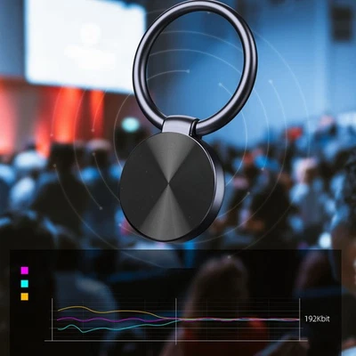 Keychain Voice Recorder 4Gb Ai Smart Hd Noise Reduction Digital Mini Voice R LS - Image 1 of 4