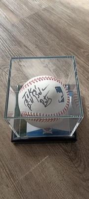 Bill Belichick Autogramm auf Baseball,RAR, NFL, New England Patriots - Bild 1 von 4