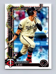 Brooks Lee 2025 Topps Holiday #H13 Minnesota Twins 009791 - Bild 1 von 2