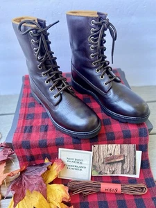 "Botas Timberland 1995 vintage para hombre marrón 8"" talla 8" - Imagen 1 de 24