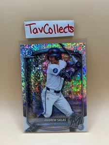 2025 Bowman Chrome - Prospects Andrew Salas - Mini Diamond Refractor - Picture 1 of 2