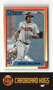 2025 Topps Update #U90-32 Drake Baldwin Atlanta Braves 90 Topps Anniversary RC - Bild 1 von 2