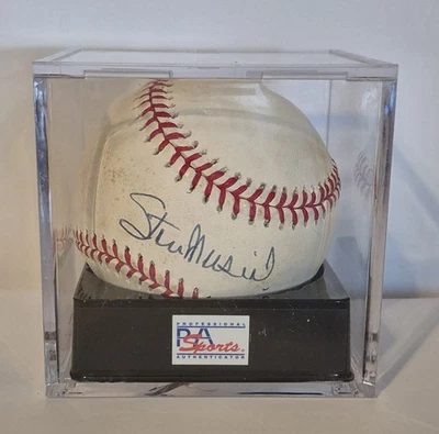 STAN MUSIAL Signed Autographed National League Baseball PSA Graded 10 GEM MINT  - Image 1 of 3