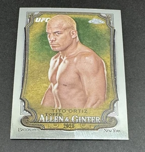 2025 Topps Chrome UFC Tito Ortiz The Worlds Champions #AAG-25 - Picture 1 of 2