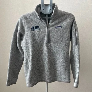 Patagonia Women's Medium Heather Gray Worn Wear Better Sweater 1/4-Zip Fleece - Bild 1 von 8