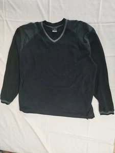 Nike Golf Herren Therma Fit Pullover Schwarz V-Ausschnitt Sweater XL - Bild 1 von 6