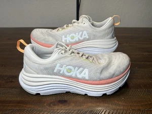 Scarpe da corsa US 11 D Hoka One One Gaviota 5 larghe Wmns 1134270-VLG vaniglia - Foto 1 di 12