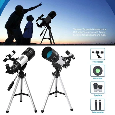 Teleskop für Kinder Anfänger 150X 70mm HD Fernrohr Teleskop für Astronomie Set - Bild 1 von 4