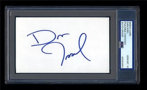 DAN ISSEL SIGNED INDEX CARD PSA/DNA HOF DENVER NUGGETS ABA ROY GEM MINT 10 - Picture 1 of 1