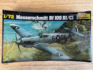 HELLER 1/72 Scale German Messerschmitt Bf 109 B1/C1 Fighter Aircraft - SEALED - Picture 1 of 5