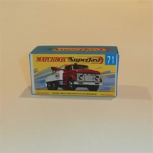 Matchbox Lesney Superfast 71 d Ford Wreck Truck G Style Repro Box - Picture 1 of 4