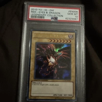 Yu-Gi-Oh 2010 Red Eyes B. Dragon Legendary Collection LC01-EN006 💎PSA 10💎 - Image 1 of 2