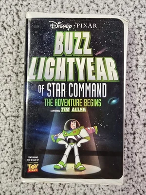 Buzz Lightyear of Star Command: The Adventure Begins (VHS, 2000) Disney Pixar - Image 1 of 4