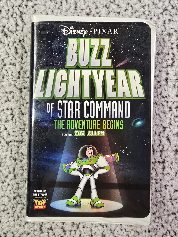 Buzz Lightyear of Star Command: The Adventure Begins (VHS, 2000) Disney Pixar - Image 1 of 4