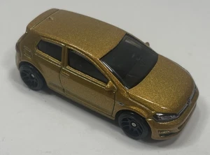 Loose Hot Wheels Exclusive Silver Series Volkswagen Golf MK7 Toy Car Gold - Picture 1 of 3